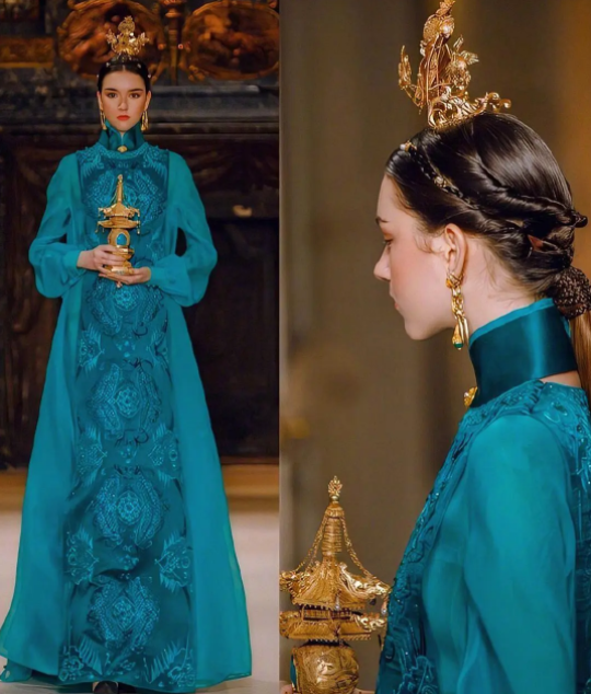 敦煌配色在服装中的运用