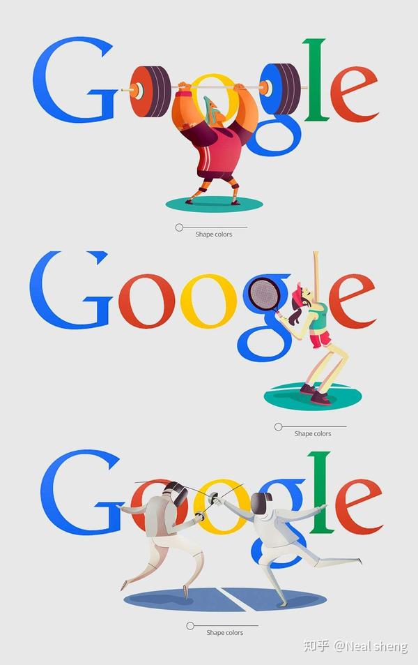 google 创意logo