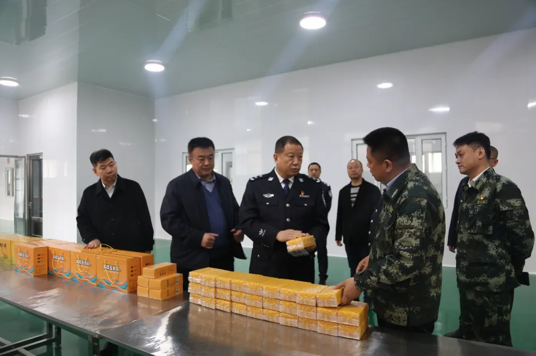 副厅长郑太林一行赴黑龙江省林区公安局山河屯分局调研指导工作