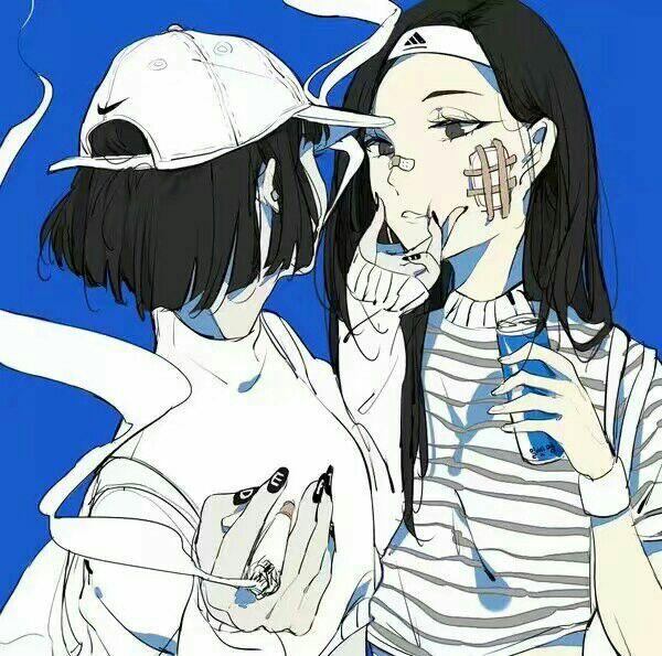 有哪些好看的百合情侶頭像?