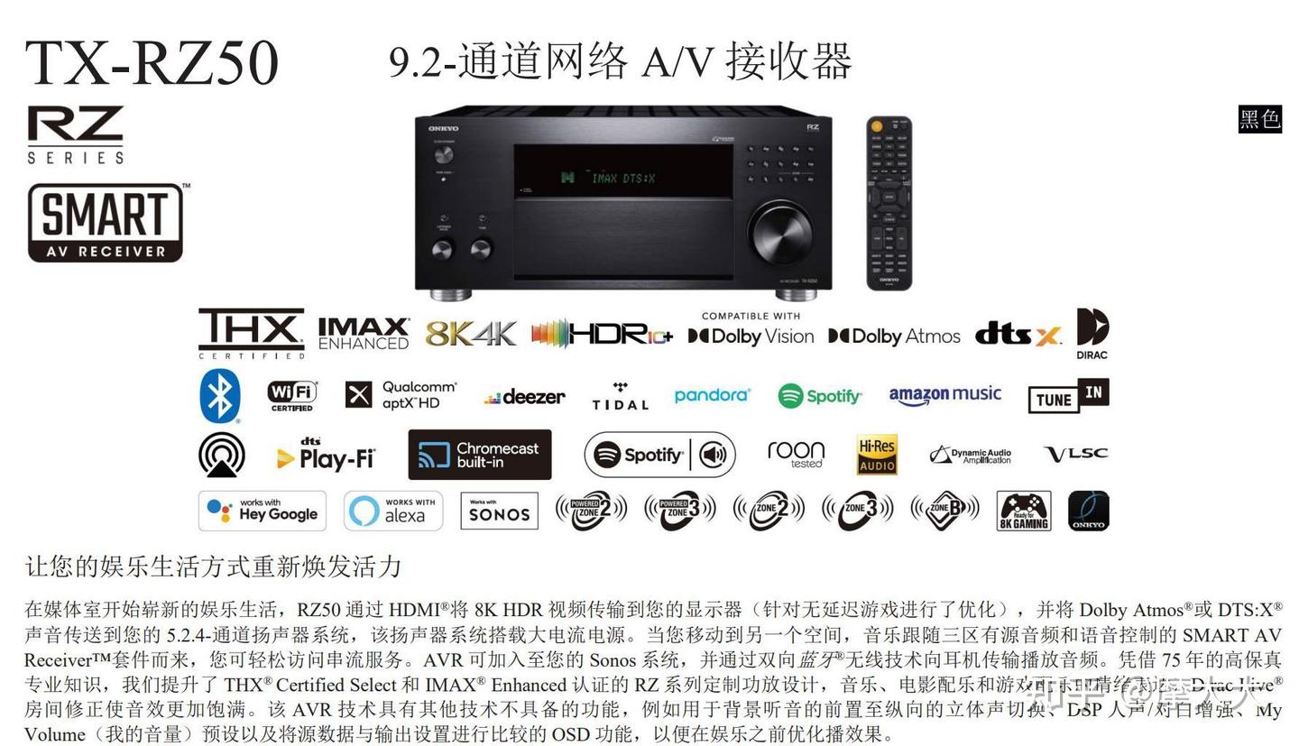 好久不见!安桥家庭影院功放TX-RZ50试用 - 知乎