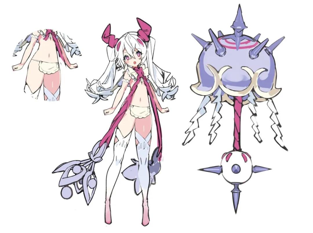 cg插画最后休止符二次元日系动漫人物角色设计素材可做壁纸快抱图