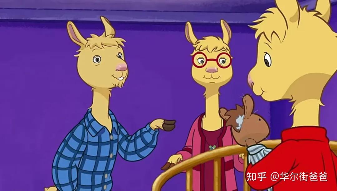又发现一套宝藏英文原版动画羊驼拉玛llamallama速度保存