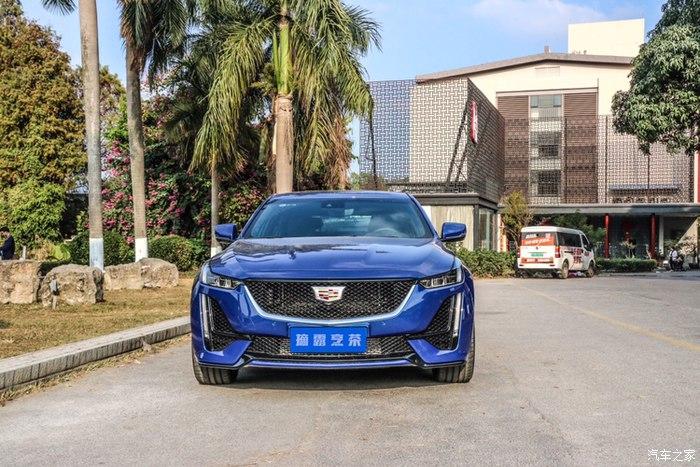 年轻就要冲动一回蓝色凯迪拉克ct5提车分享