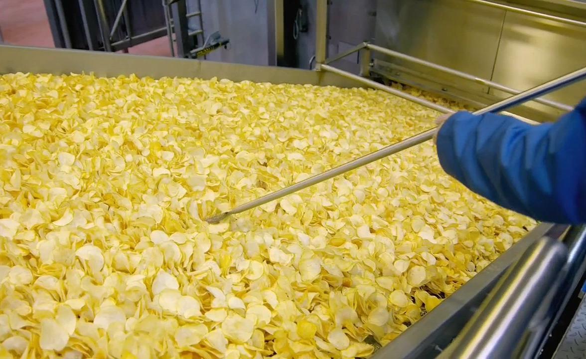 薯片是怎么做到大小一样的?