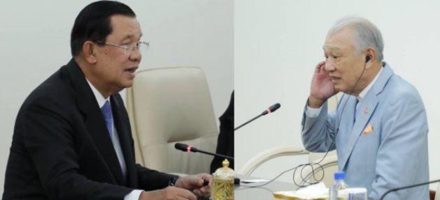 柬埔寨洪森与日本财团会长笹川阳平,计划携手访缅!
