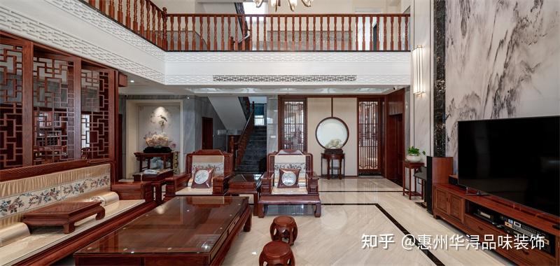 【浔·案例】：500m²风格：新中式（中式） - 知乎
