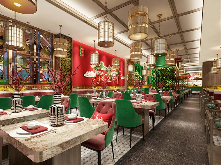 深圳广式点心茶楼餐饮空间设计新突破新风格