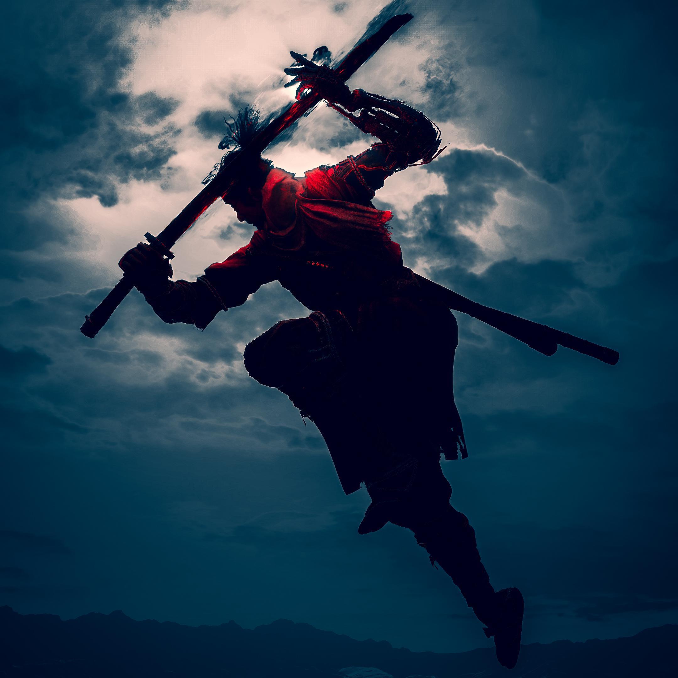 【只狼】心中的义父,双难无伤无hud速杀!