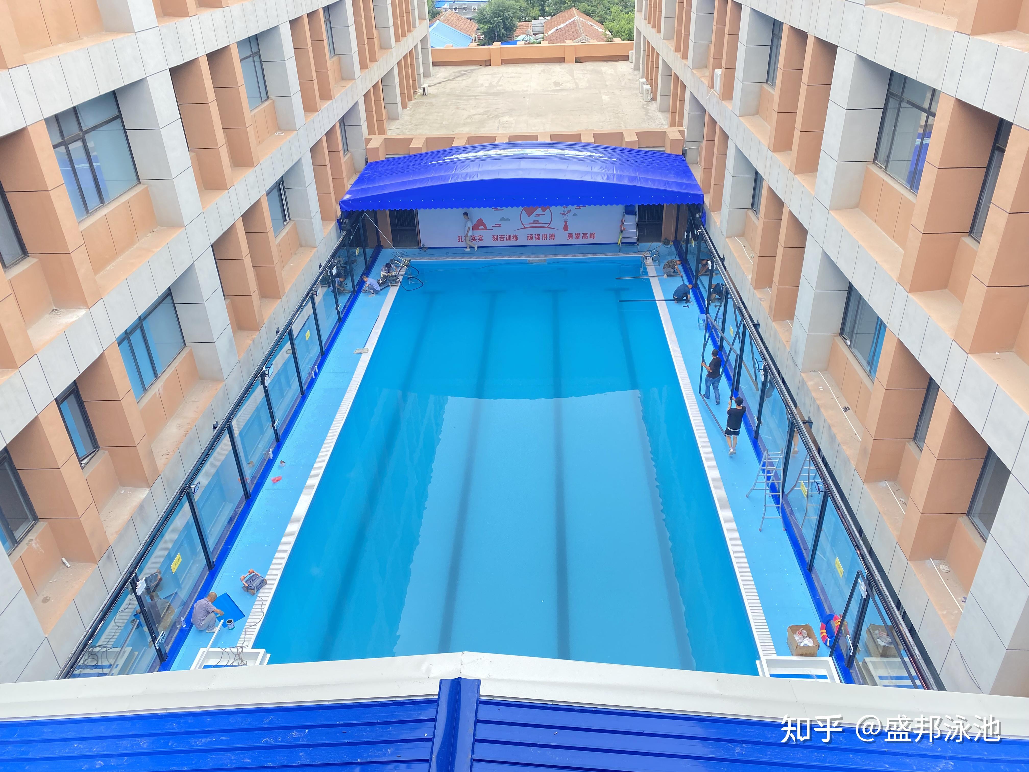 盛邦装配式游泳池工程