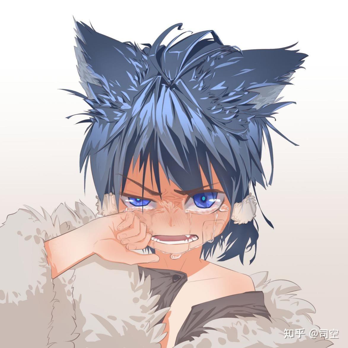 上山喂狗却捡了个银狼少年同人作品欣赏一