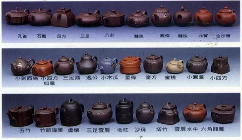 史上最全的紫砂壶图谱,果断收藏!