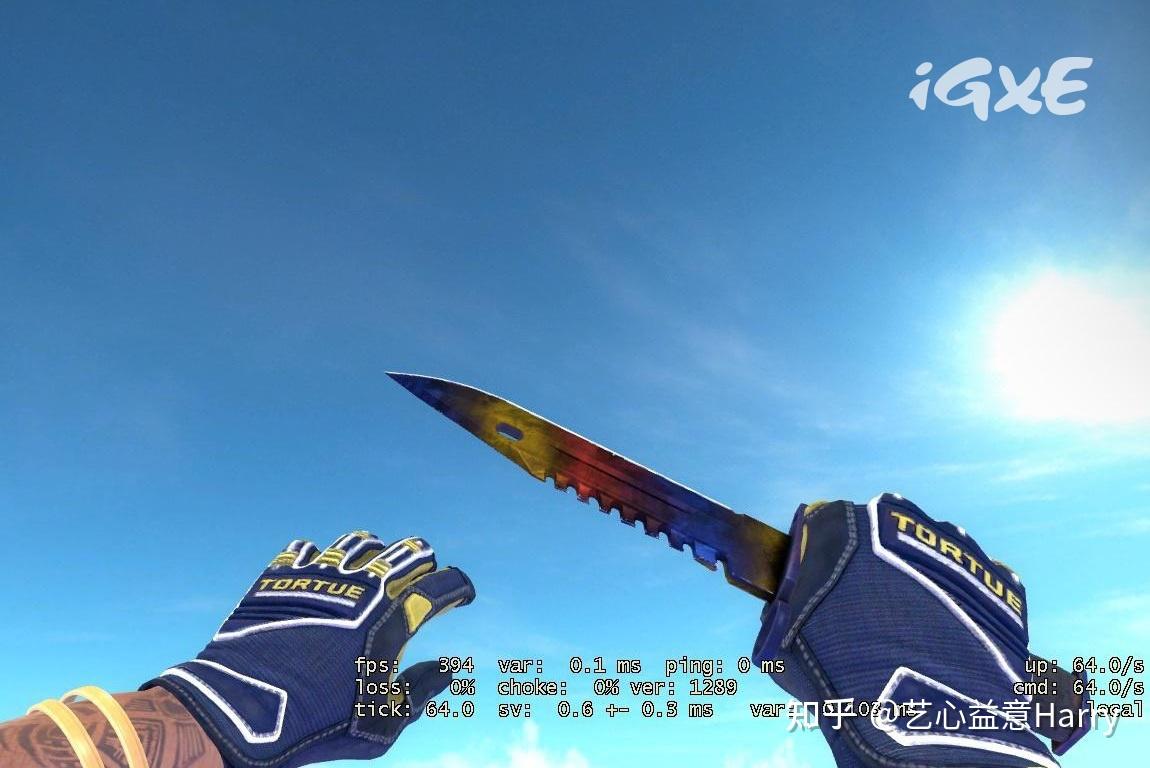 艺益原创csgo皮肤测评专业手套第三季测评