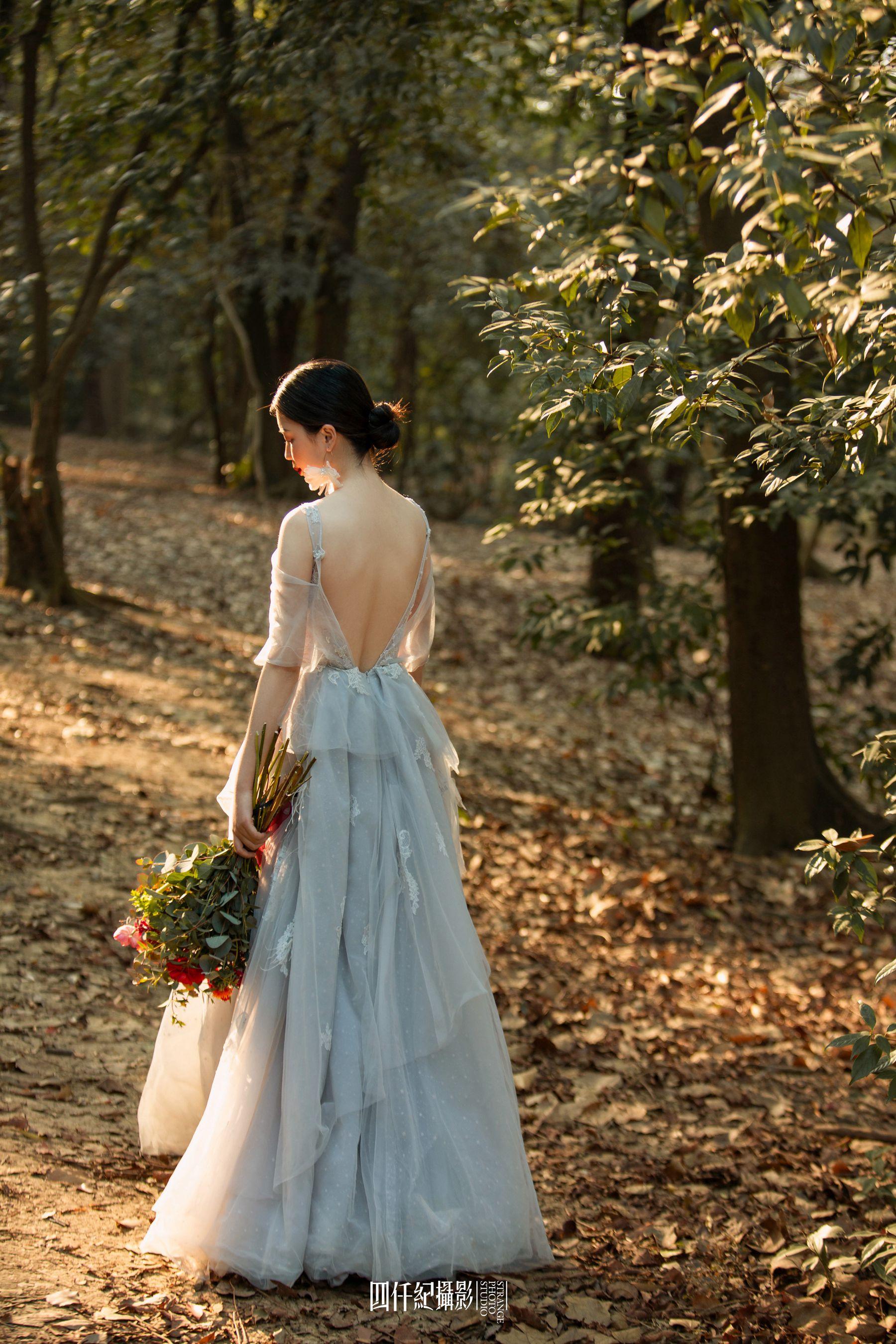 你见过婚纱照里最惊艳的新娘是什么样子新娘合集one森系新娘照