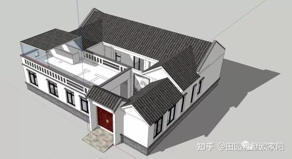 「旧房改造」精心改造农家屋,蜕变中式四合院 - 知乎