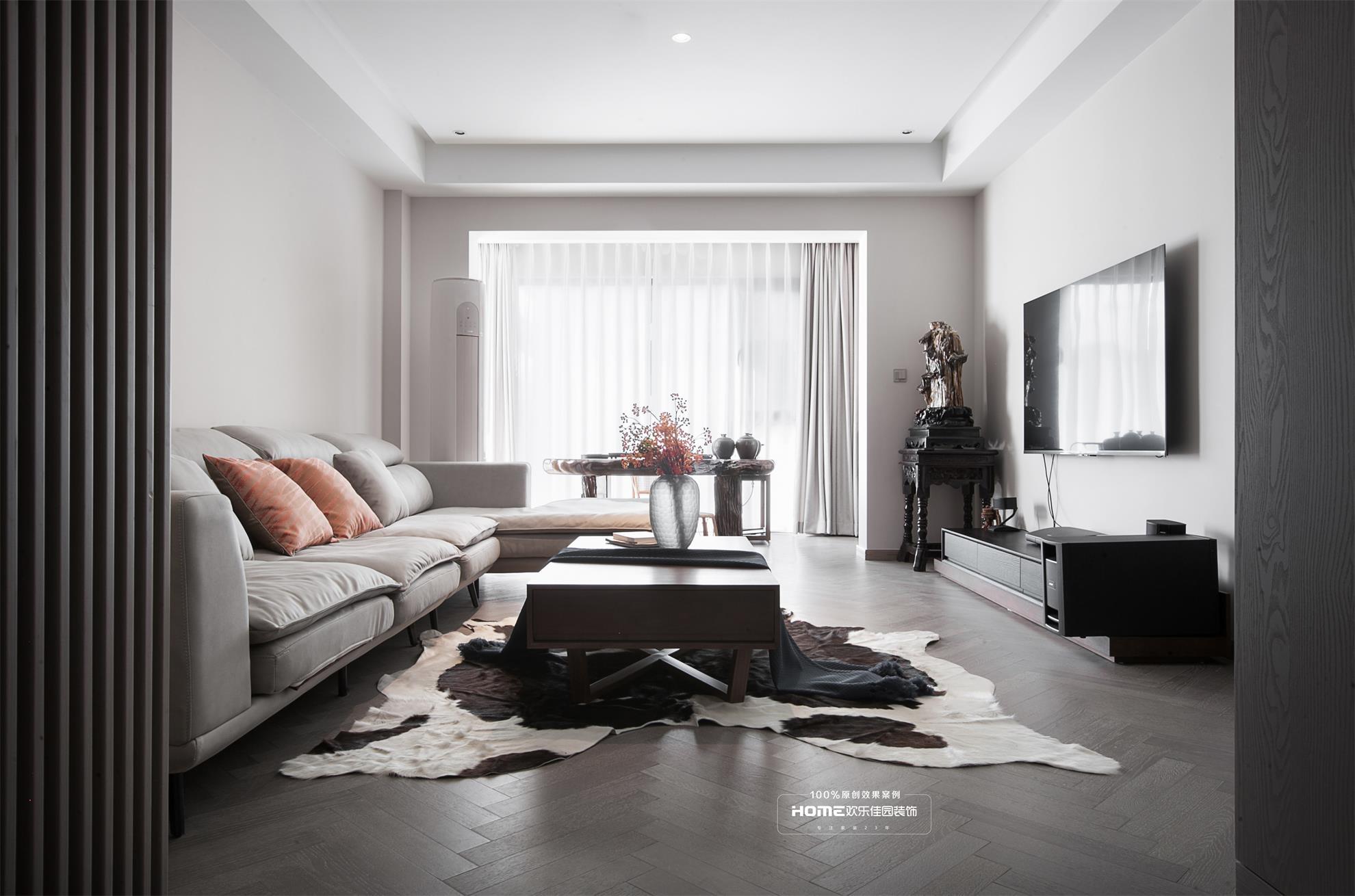 146平现代简约冷灰色调的独特魅力