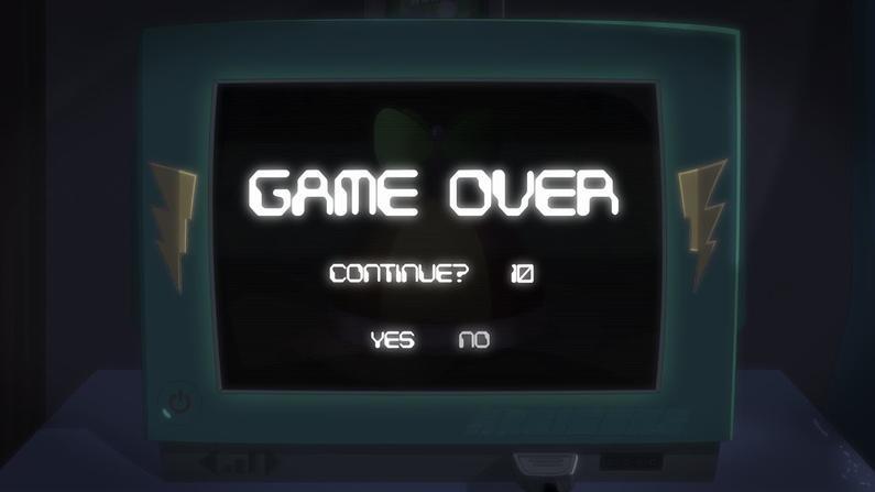 应该没有多少玩家会喜欢游戏所呈现的game over画面.