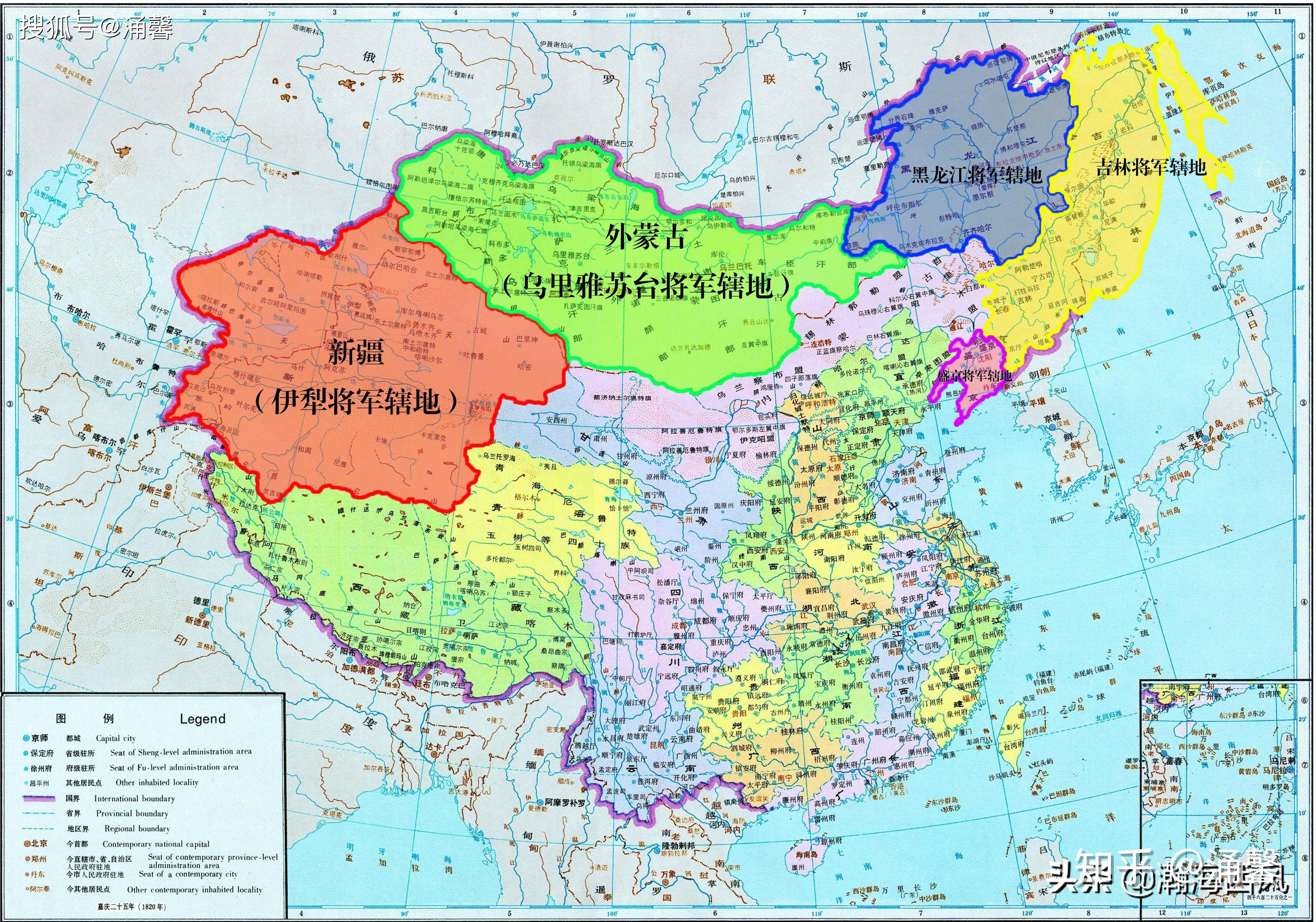 中国和外蒙古边境是怎么划分的。-内蒙和外蒙的边境是依据什么划分的