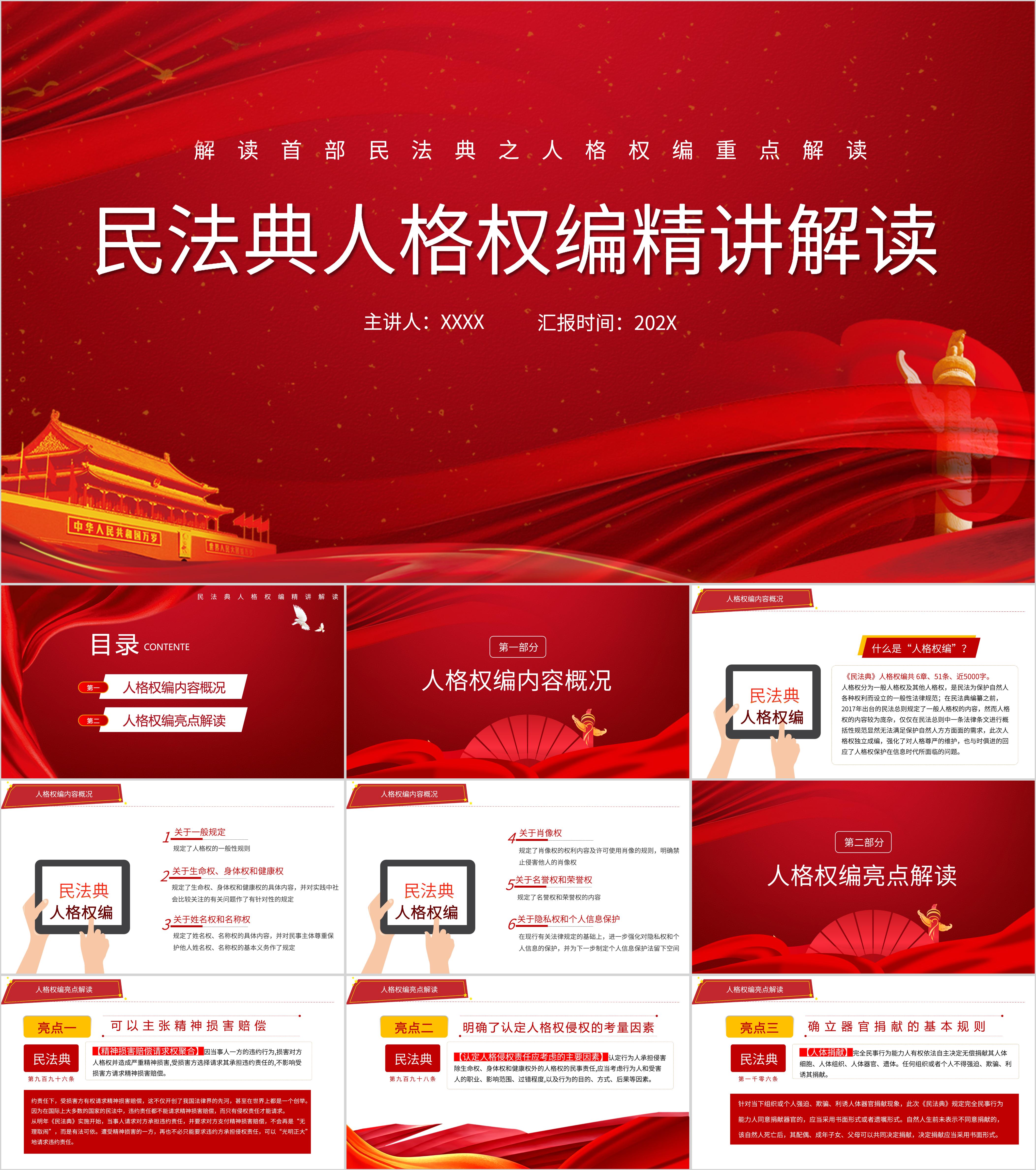 最新21套高质量民法典深度解读ppt课件! - 知乎