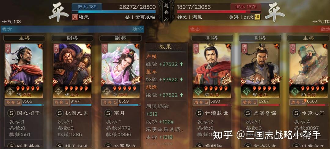 三国志战略版sp卢植、sp貂蝉、sp董卓太师弓搭配细节 - 知乎
