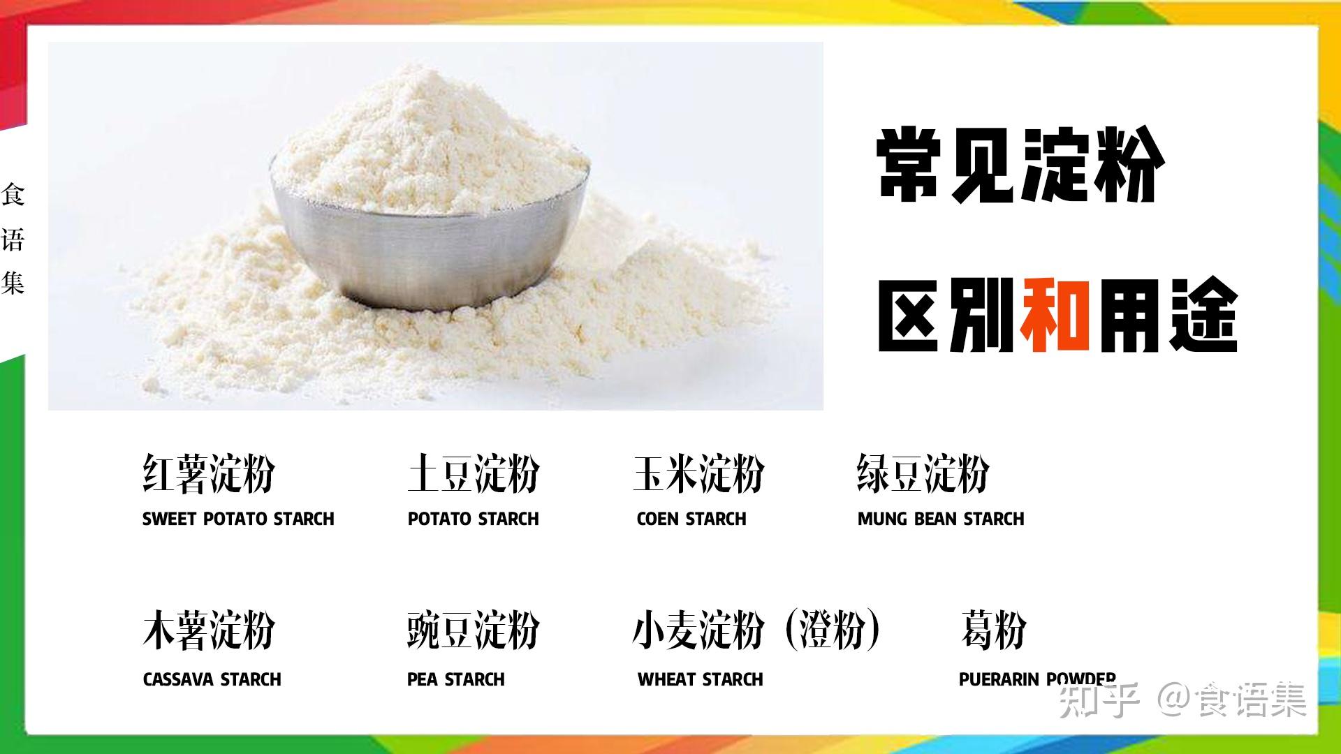 几张图把淀粉说的明明白白