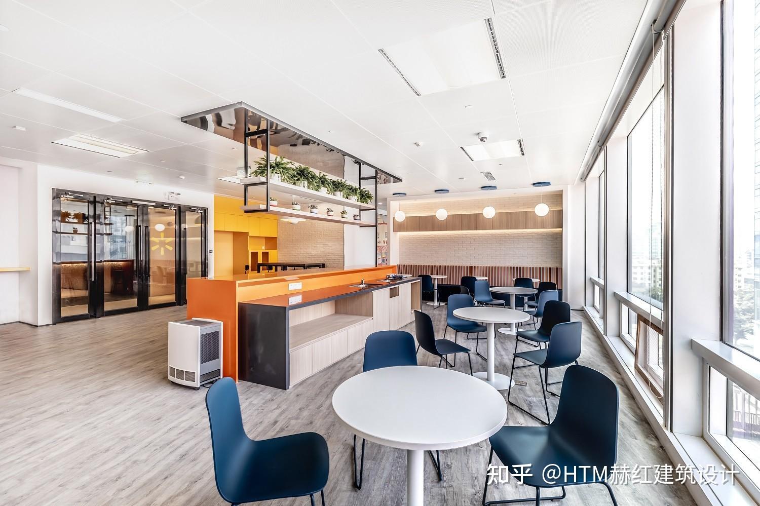 沃尔玛全球采购办公室装修设计效果图完工照_项目案例 - 赫红建筑