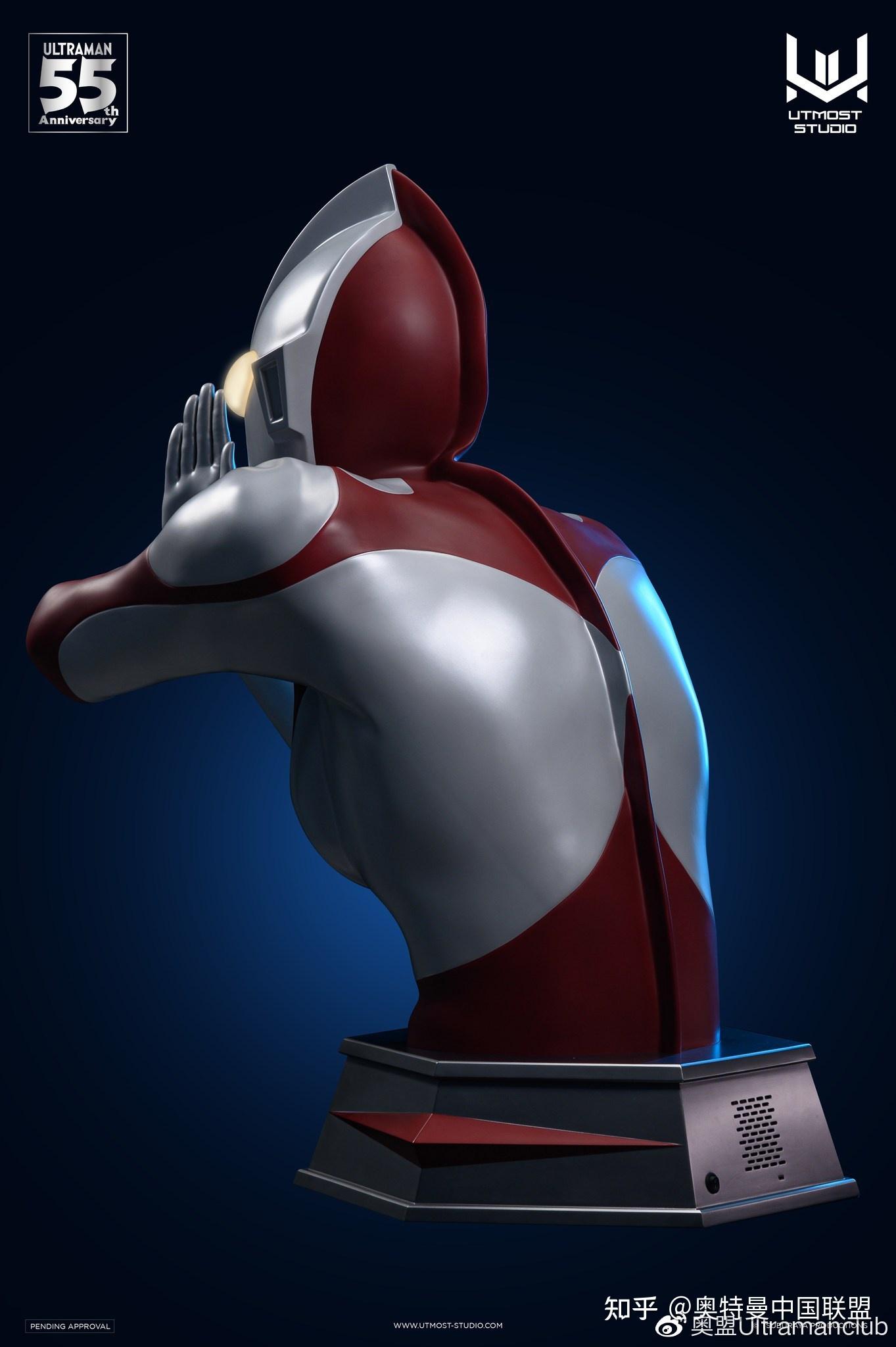 utmoststudio全球限定55个奥特曼11半身像贩售