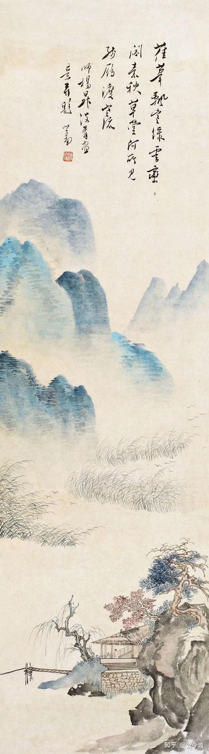 35幅精品山水|溥儒 - 知乎