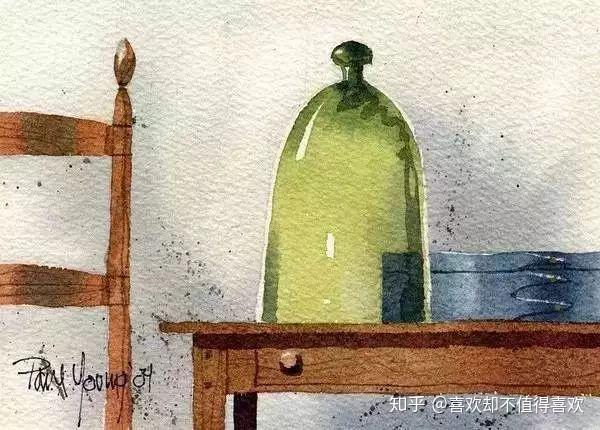 这么简单又可爱的水彩画!我一天能画100张! - 知乎