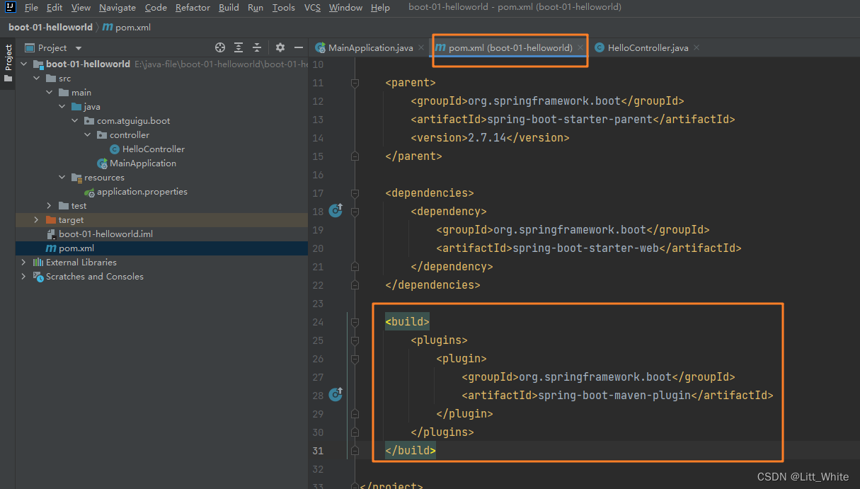 Java springboot 