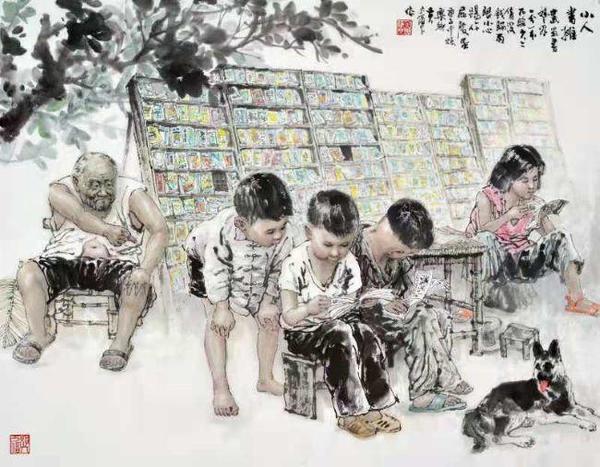 艺术鉴赏网首届人物水墨画名家作品全国联展 网络 赏析 知乎