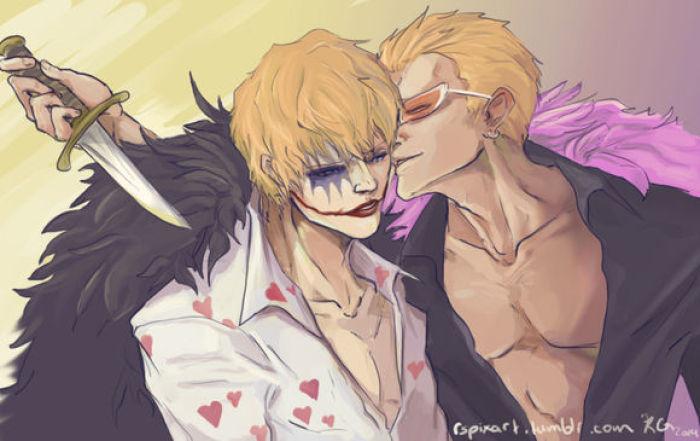 多弗朗明哥是海贼王里极具魅力的反派,他坏得彻底,坏得连自己的父亲和