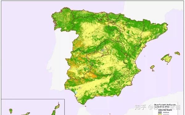 西班牙气候类型图片