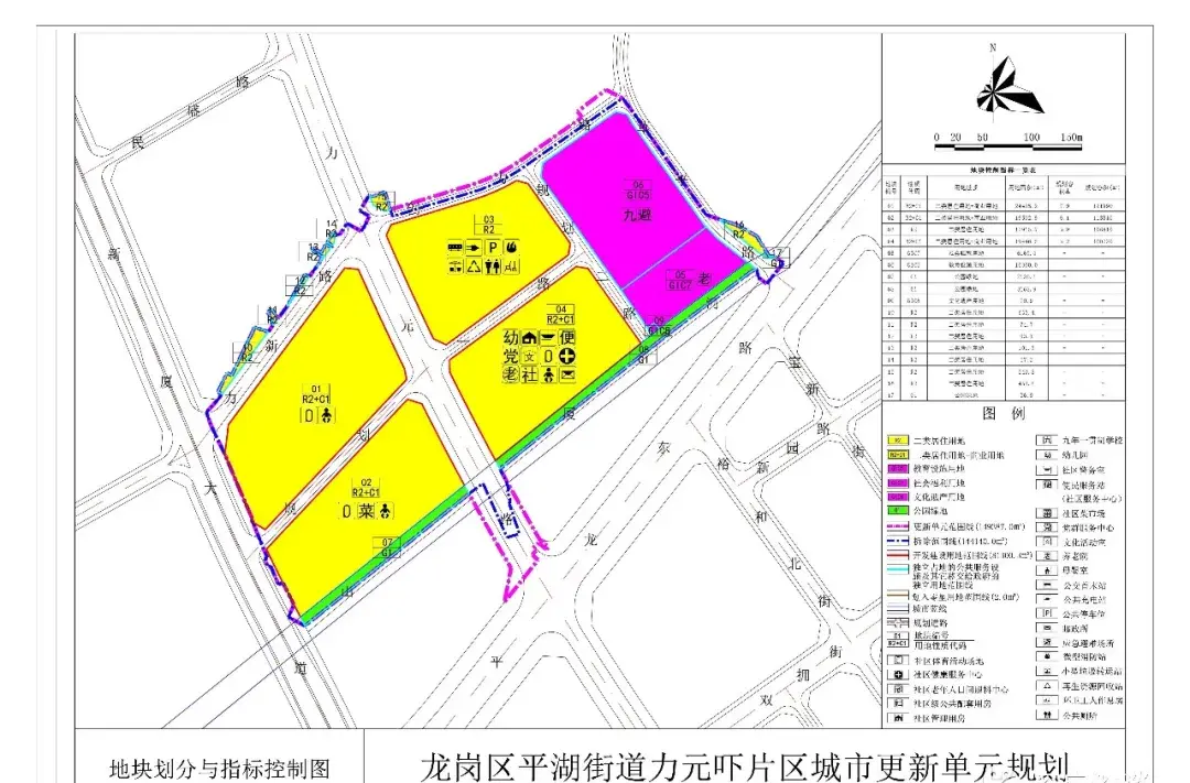 龙岗平湖街道富士集团力元吓城市更新单元旧改回迁房项目