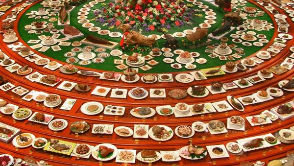 古代宴席吃什么菜?鸡毛店还原古代5大宴席,逼格最高的席一桌300多道菜! - 知乎