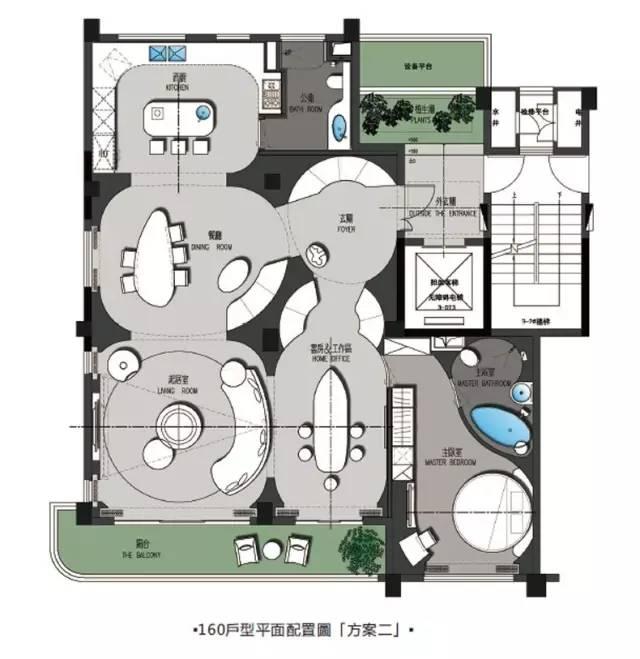 16套140平米住宅平面布置设计方案