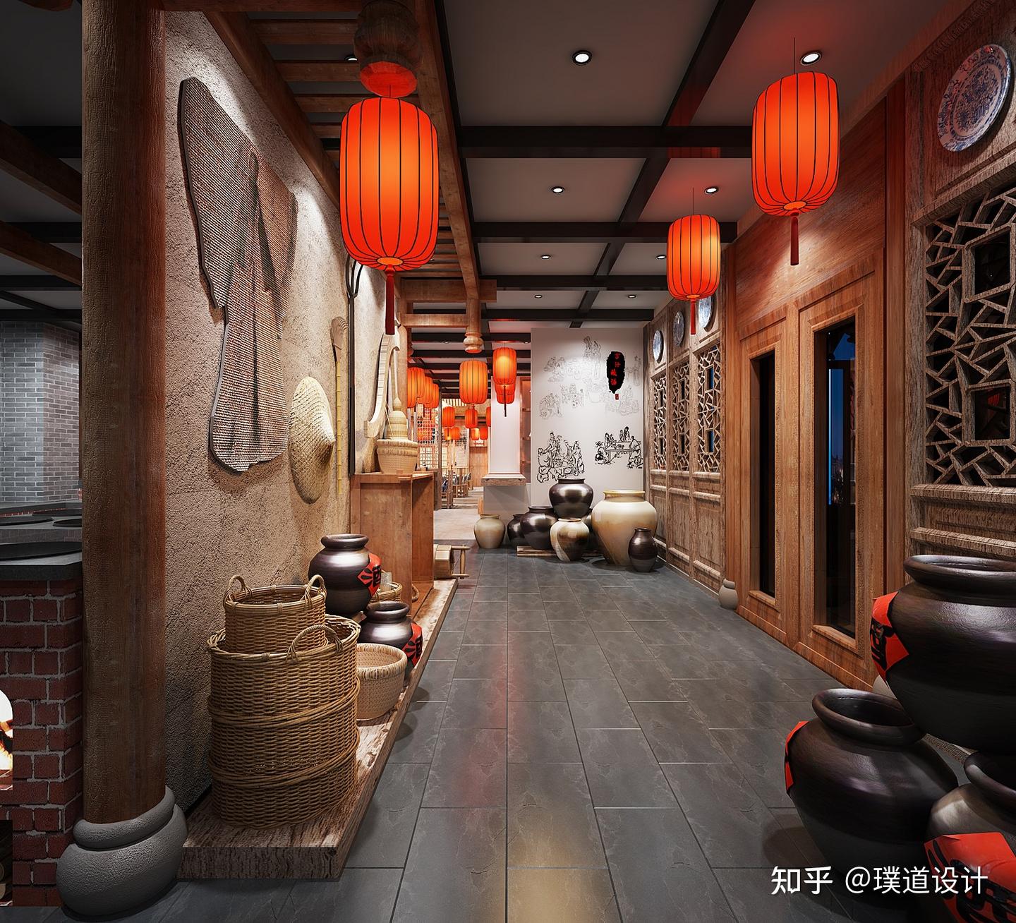 一个不错的设计案例.侗哥木楼餐厅设计 - 知乎