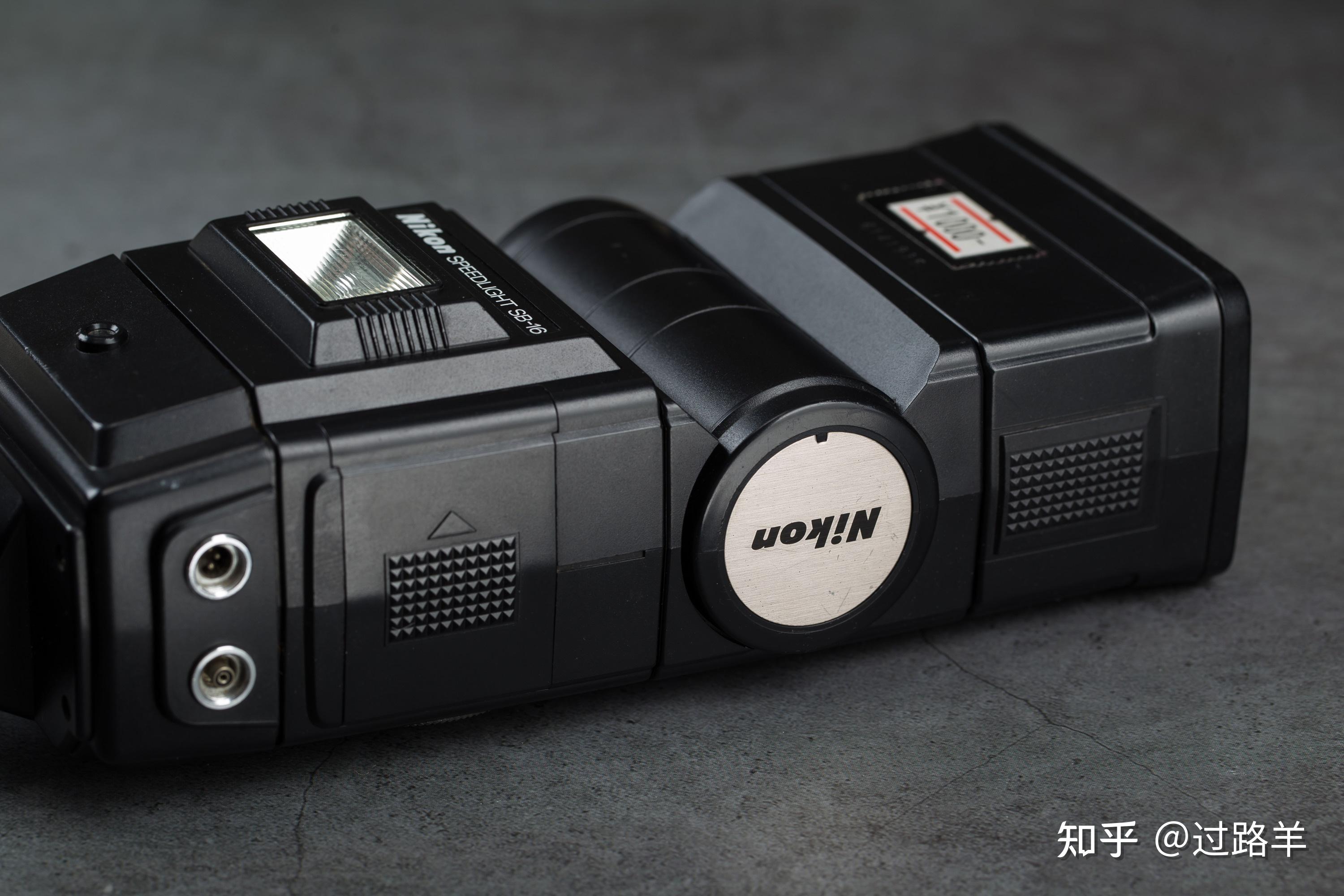 超冷门摄影器材尼康sb16子母闪光灯