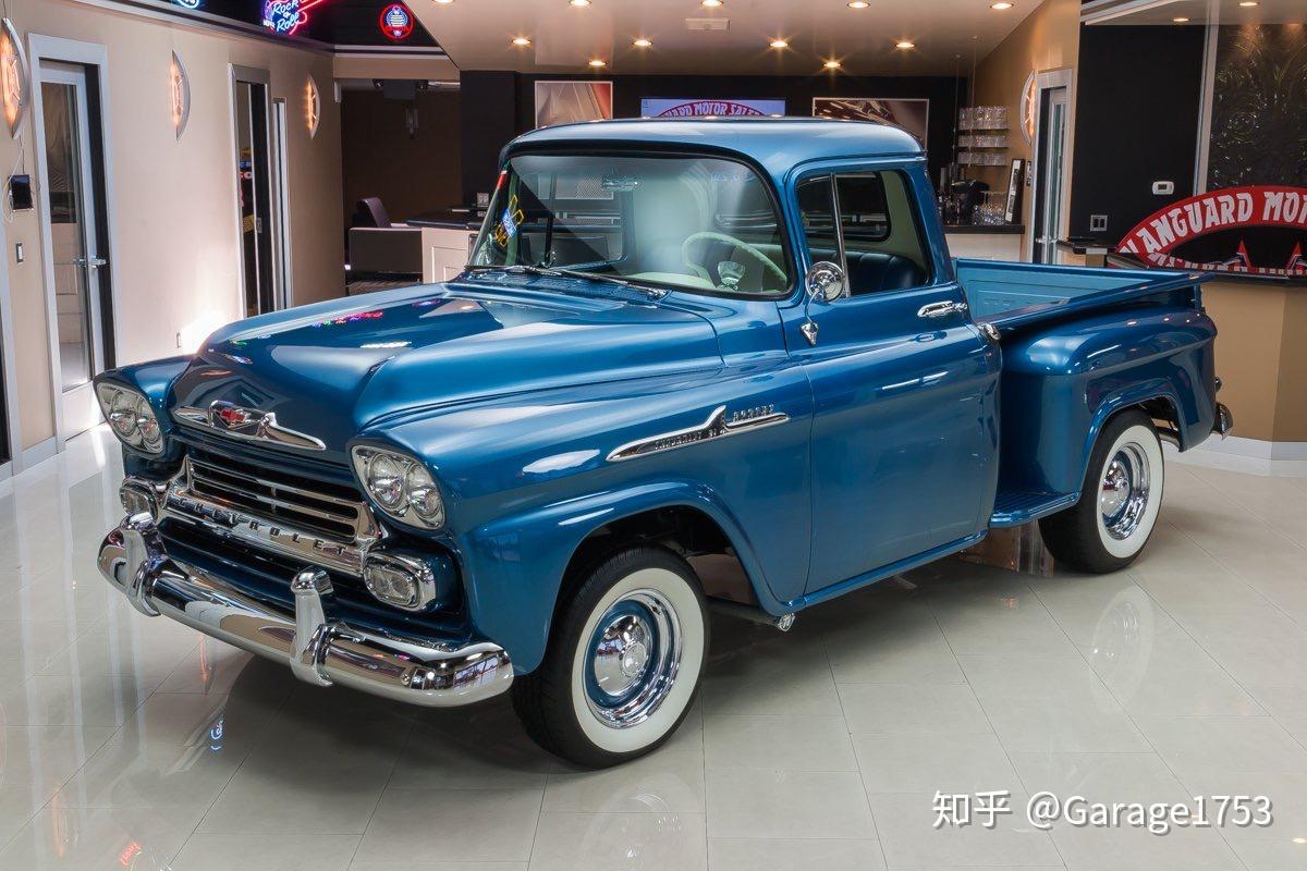 美式复古雪弗莱复古皮卡taskforce