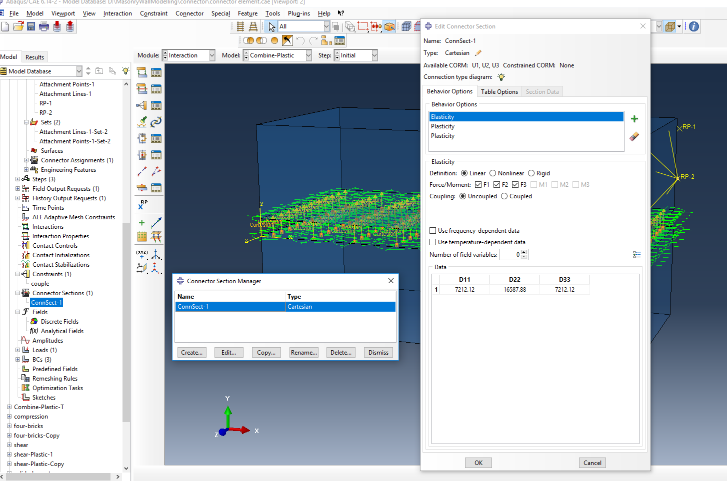 ABAQUSconnector单元的应用 知乎