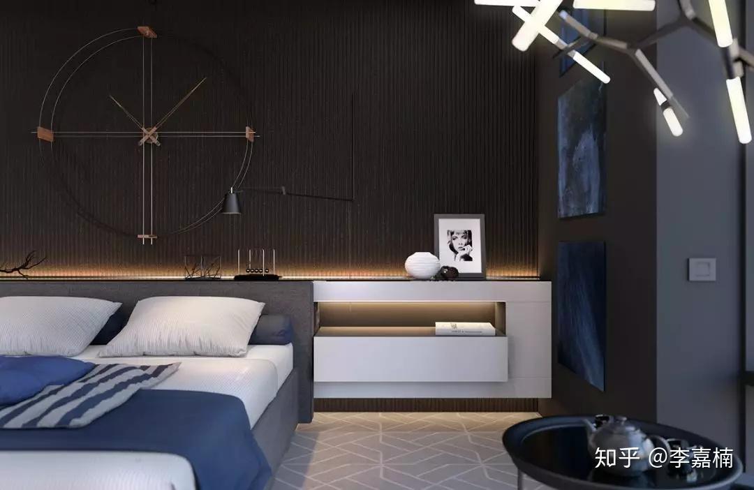35个卧室背景墙设计方案,果然比大白墙美! - 知乎