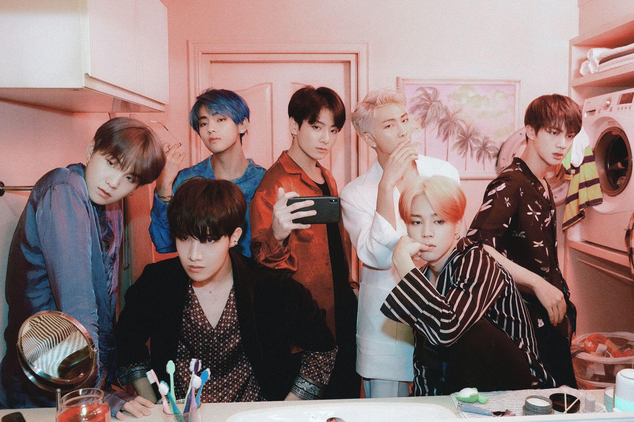 有没有防弹少年团好看团照?