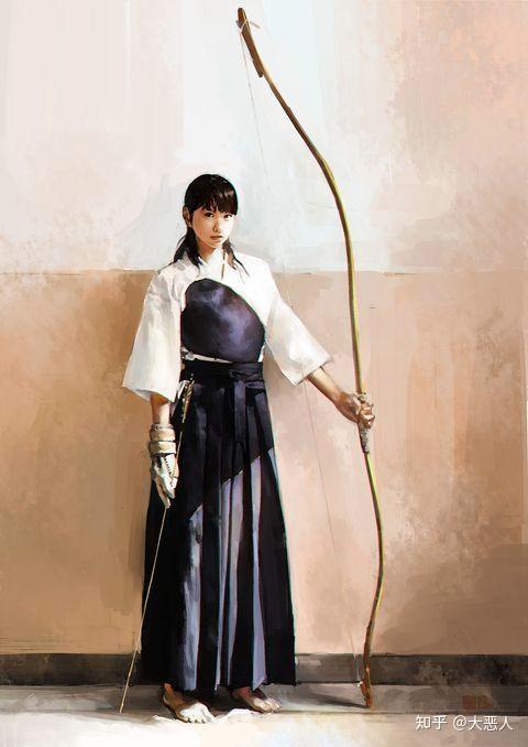 大和流弓道大系圖　大和流射法指南陰卷乾　大和流射法指南陰卷坤 A scroll painting with ox motif Attributed to Yujian