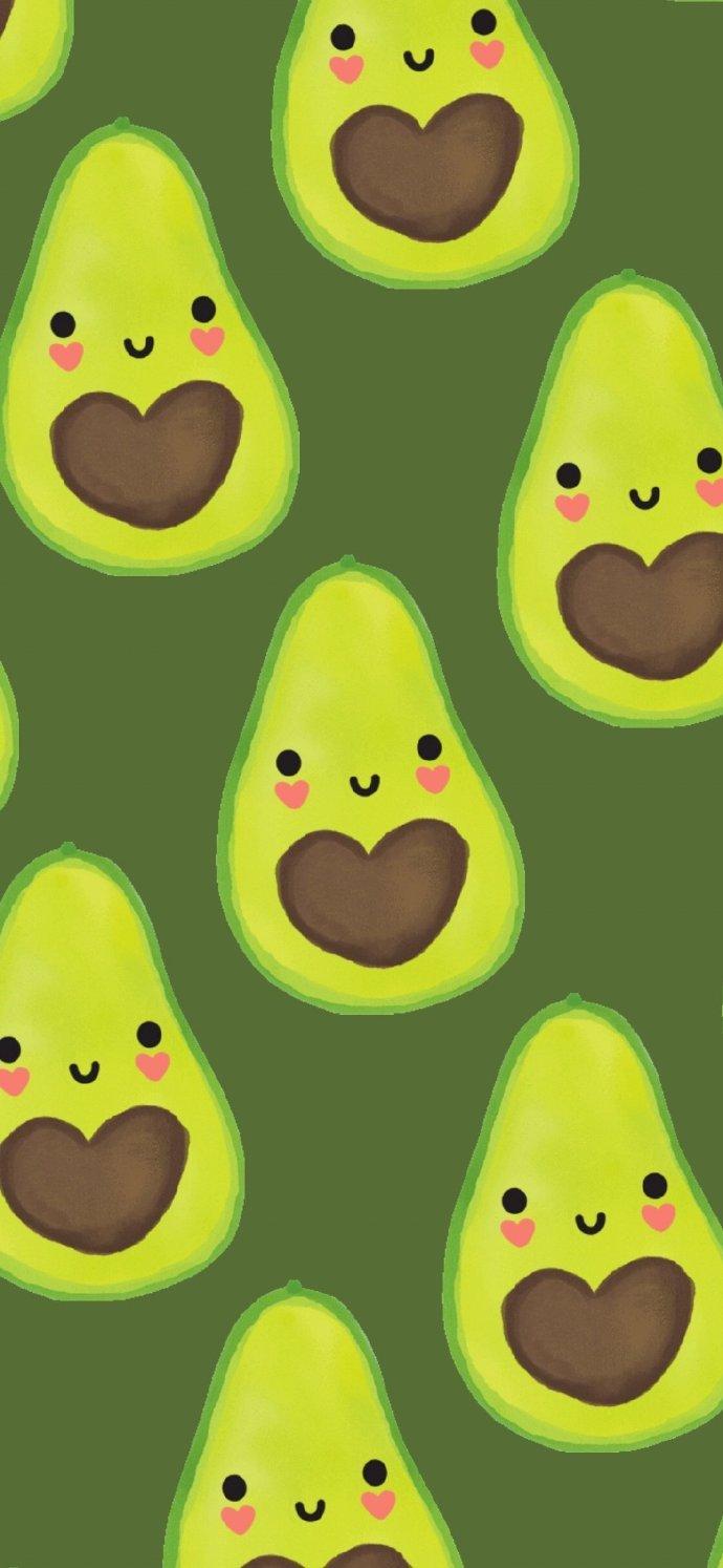 属于夏天的牛油果壁纸 - 知乎