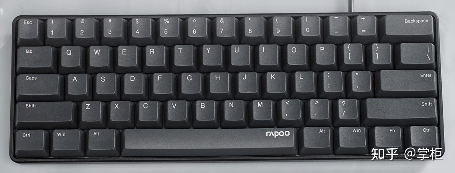 雷柏v500l键盘键位图图片