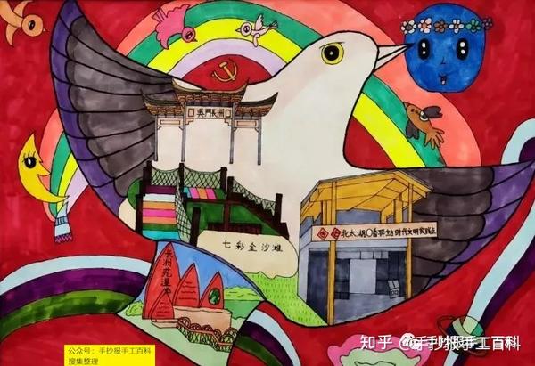 爱党向党绘画比赛获奖作品集 - 知乎