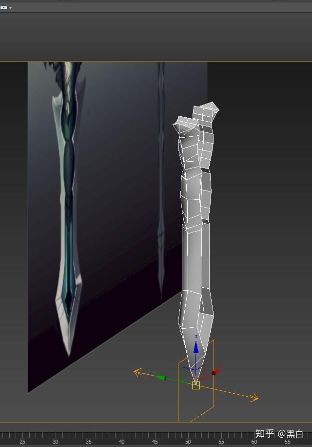 3d制作游戏模型图文教学剑类武器制作思路