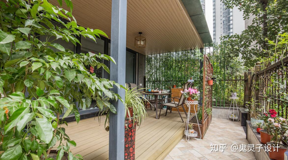 成都120平一楼带花园装修效果图案例鉴赏