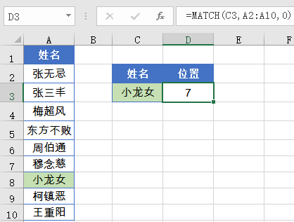 MATCH+INDEX函数详解 - 知乎
