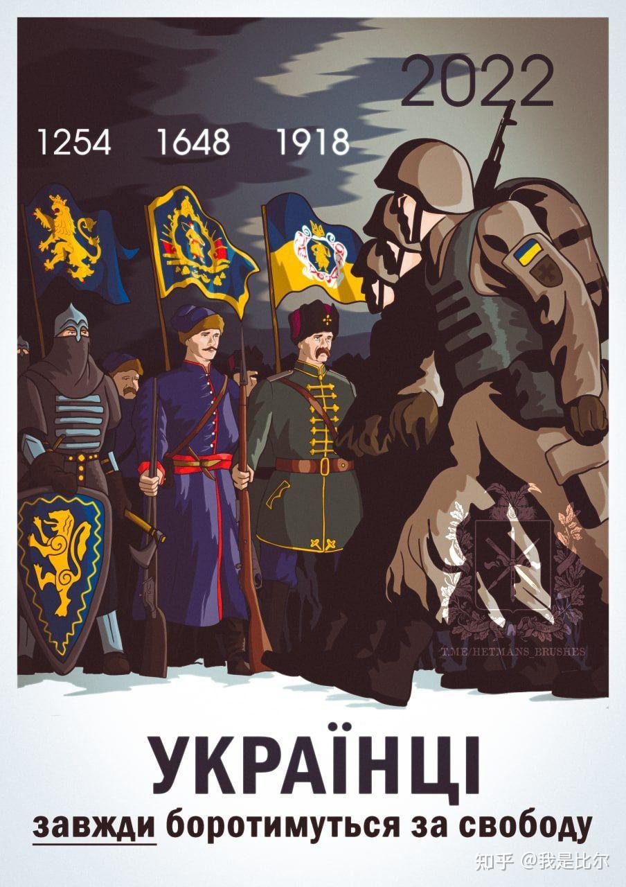 俄乌战争宣传画图片